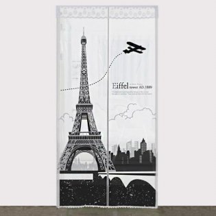 다샵 EVA일체형 방풍 바람막이 에펠탑 반투명 120x210cm