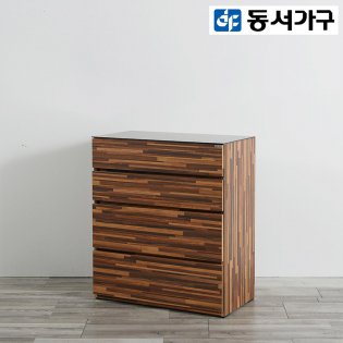  *취향저격 철제 오픈 클로젯  800 4단 디바이더 서랍장 _멀바우