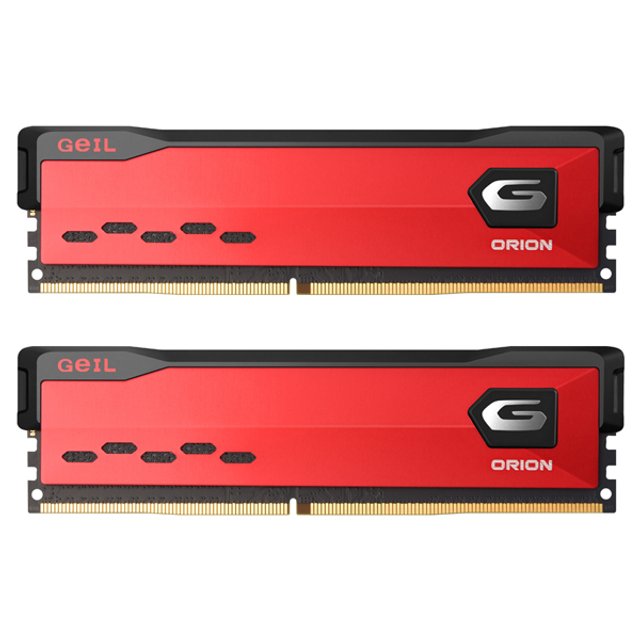 GeIL DDR4 16GB 25600 CL16 ORION Red 패키지 (8Gx2)