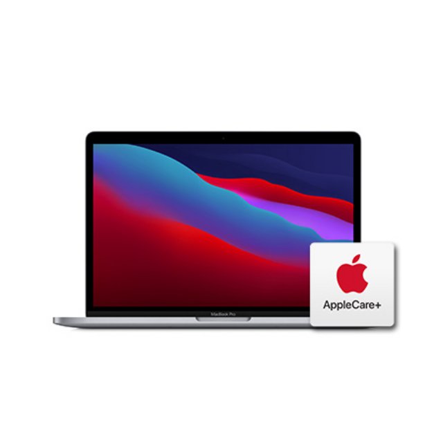 [Applecare+] 맥북프로 13 M1 8코어 RAM 8GB SSD 512GB 스페이스그레이 / Apple 노트북