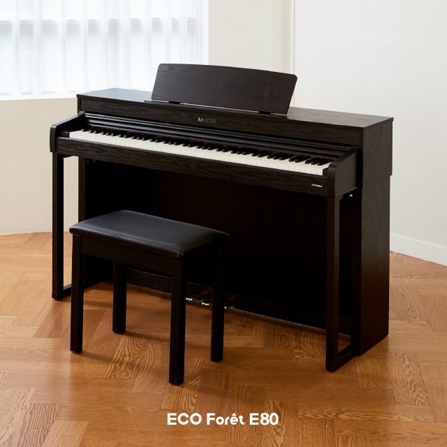 전자 디지털피아노 에코포레 E80 목건반 [배송비착불]