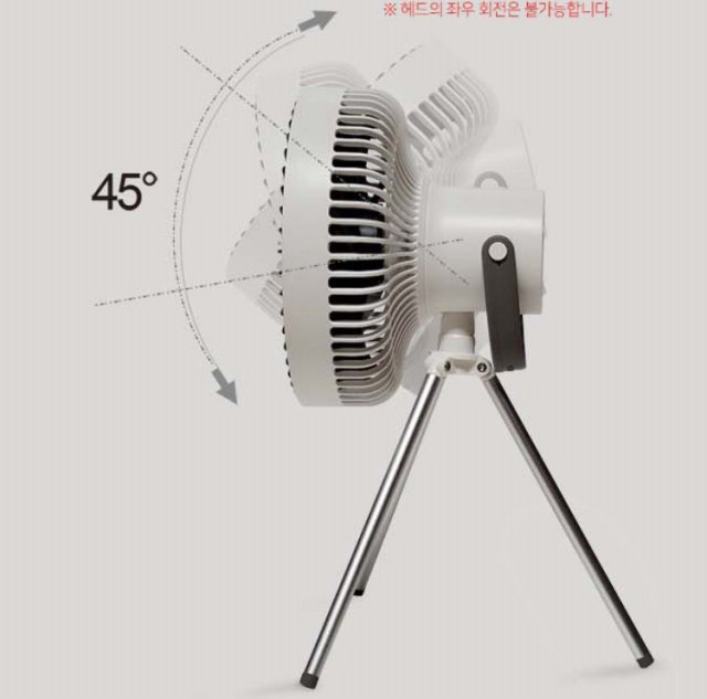 멀티 캠핑 무선 선풍기, 타프팬 (20CM) LD-CP15