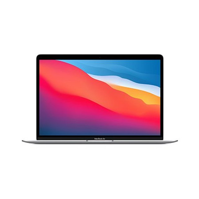 [장기할부] *맥북에어 13 M1 GPU 7코어  RAM 8GB SSD 256GB 실버 / Apple 노트북