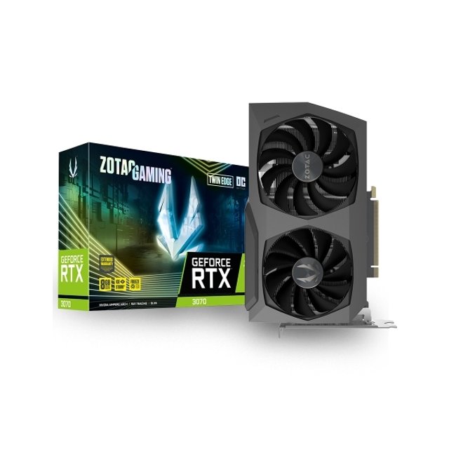 ZOTAC GAMING 지포스 RTX3070 TWIN Edge OC D6 8G LHR -