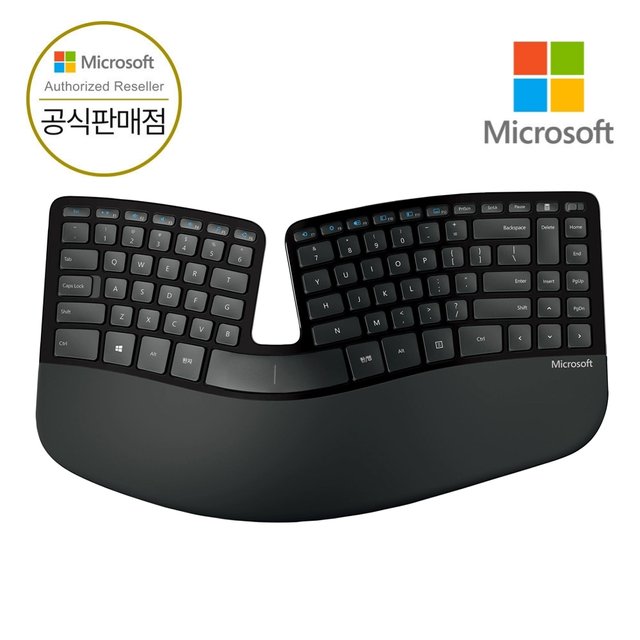 [ Microsoft 코리아 ] 스컬프트 에고노믹 무선키보드+마우스