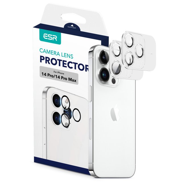 ESR 아이폰14 Pro/14 Pro Max 풀커버 카메라유리