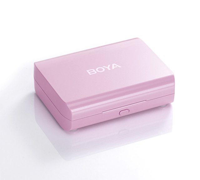 BOYA BY-XM6 K2G 2채널 무선마이크 핑크 / 공식 수입사 직배송 상품