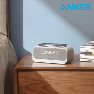 ANKER 사운드코어 웨이키 LED 올인원 무선 충전 블루투스 스피커 A3300