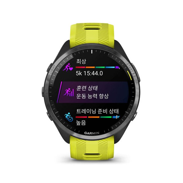 [국내정품] GARMIN 포러너 965 러닝 GPS 스마트워치 옐로우