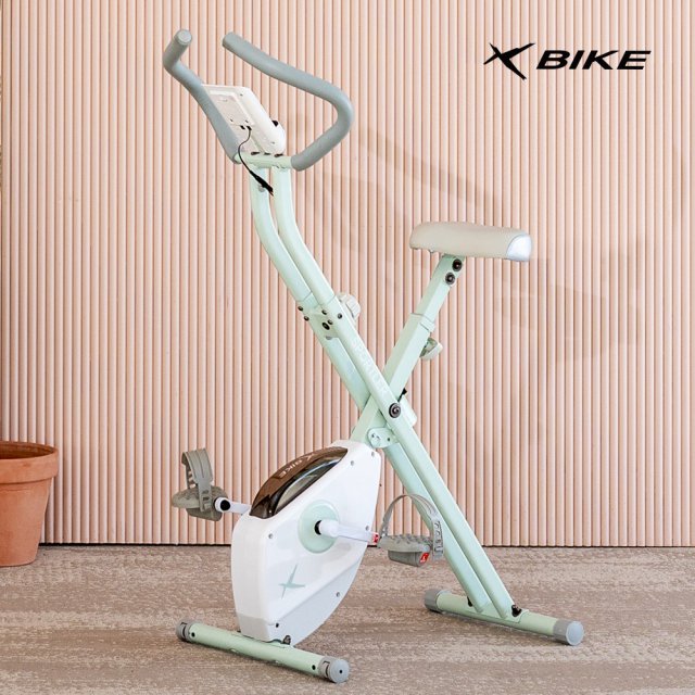 숀리 엑스바이크 E1 에센셜 에디션 실내 자전거 유산소 운동 기구 바이크 전신 하체 접이식 와이드형