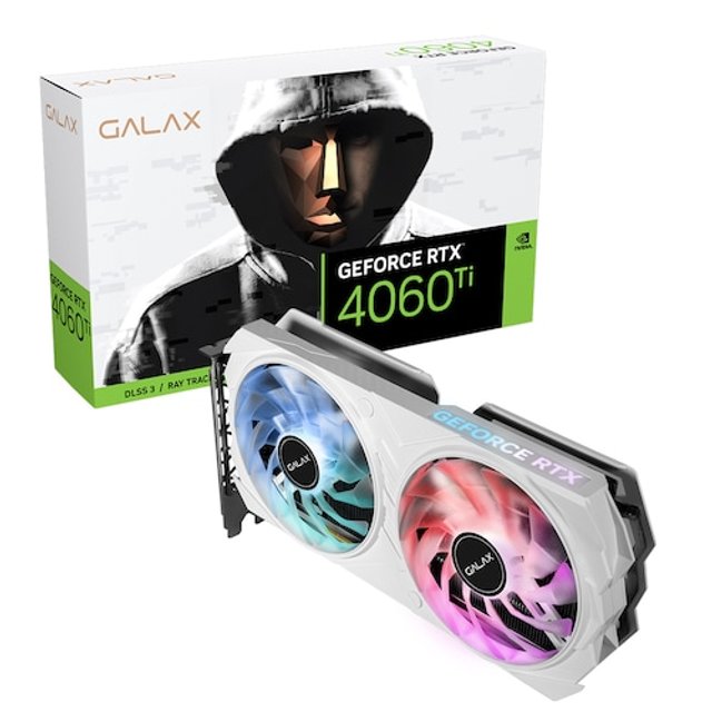 갤럭시 GALAX 지포스 RTX 4060 Ti EX WHITE OC D6 8GB