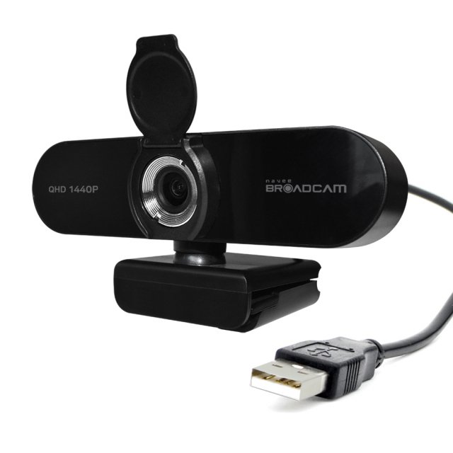 NV77-HD400S 브로드캠 웹캠 PC카메라 QHD 1440P
