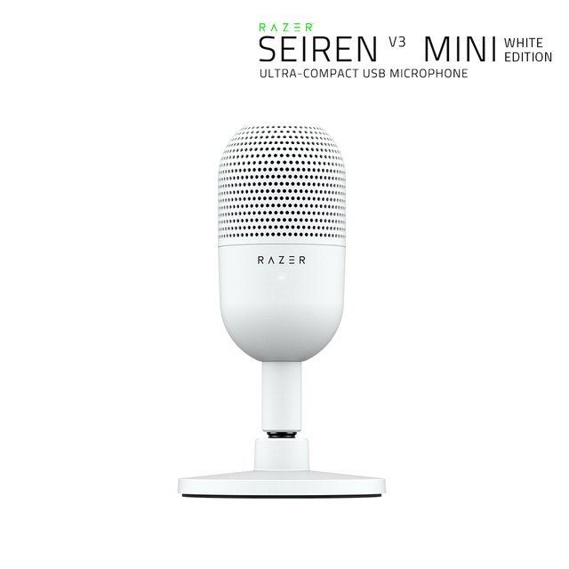 레이저코리아 세이렌 V3 미니 화이트 Razer Seiren V3 Mini White 유선 스트리밍 마이크