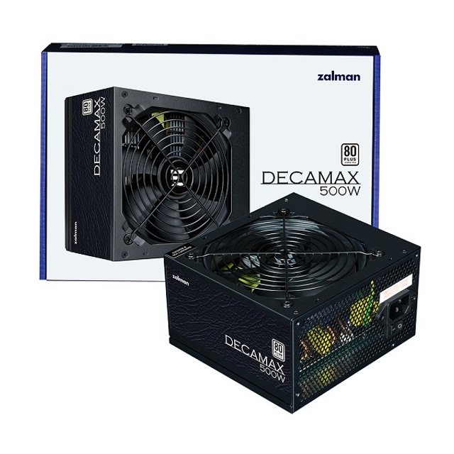 잘만 DecaMax 500W 80PLUS STANDARD 파워 (ATX/500W)