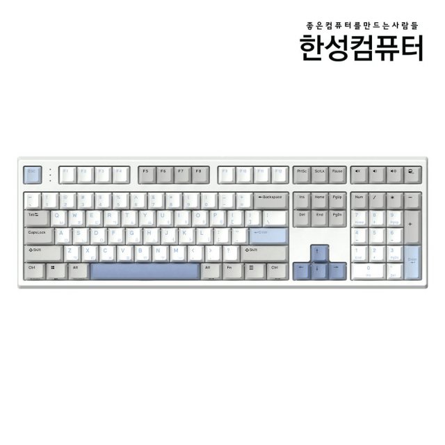 GK787SE OfficeMaster 8K 저소음 윤활 기계식 키보드 토독 모카 코코아 (호크 35g_저소음)