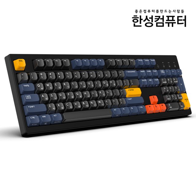 한성컴퓨터 TFG Cloud CF 유무선 기계식 키보드 비너스네이비 딥블루 뽀송 키압 38g 리니어축