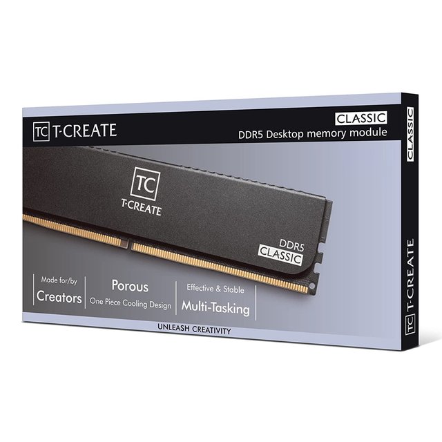 [서린공식] TEAMGROUP T-CREATE DDR5-5600 CL46 CLASSIC 패키지 64GB(32Gx2)