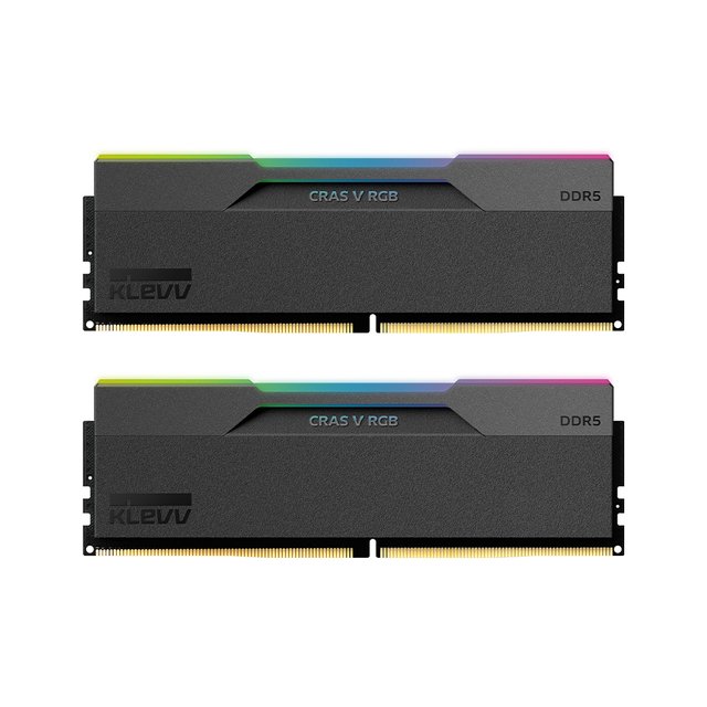 [서린공식] ESSENCORE KLEVV DDR5-6000 CL30 CRAS V RGB 블랙 패키지 서린 64GB(32Gx2)