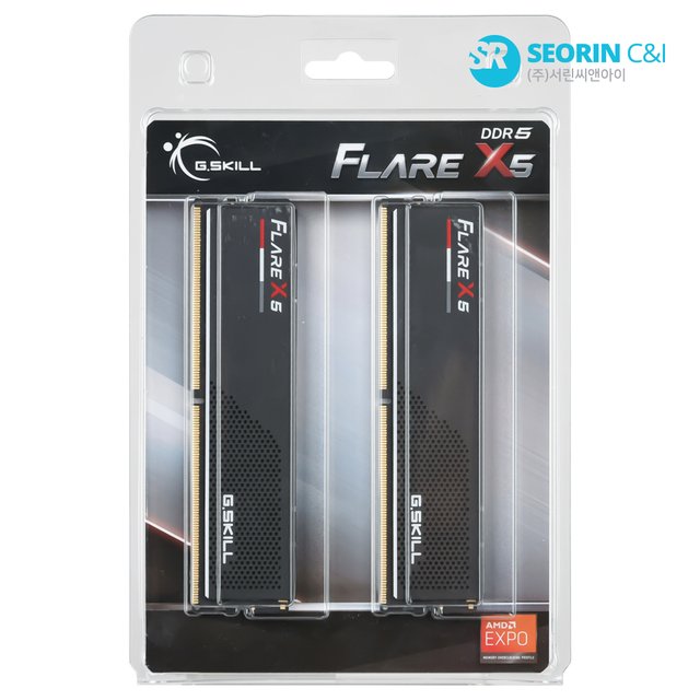 [서린공식] G.SKILL DDR5-5200 CL40 FLARE X5 J 패키지 96GB(48Gx2)