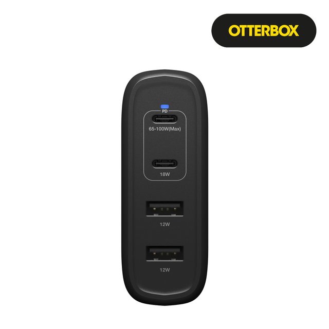 Otterbox 100W 4포트 PD3.0 PPS Gan 고속 충전기