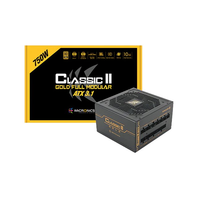 마이크로닉스 Classic II 750W 80PLUS골드 풀모듈러 ATX3.1/