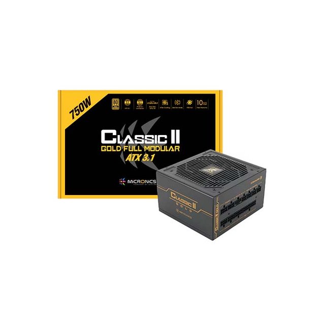 마이크로닉스 Classic II 750W 80PLUS골드 풀모듈러 ATX3.1