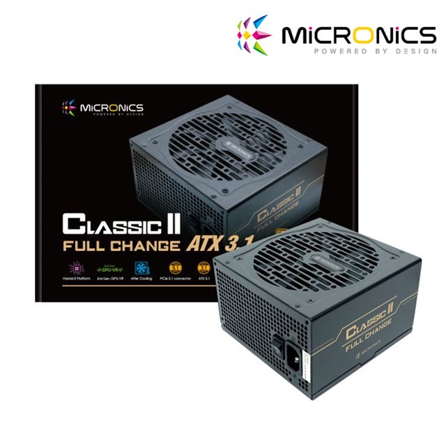 마이크로닉스 Classic II 풀체인지 600W 80PLUS BRONZE ATX3.1 컴퓨터 PC ATX 파워