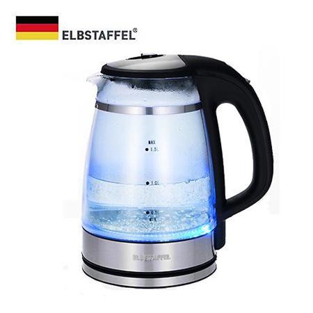 전기주전자  BNB-1500A [1.5L / 2중 유리재질(외부 : 폴리카보네이트, 내부 : 내열강화유리) / 이물질 거름필터 / 투명수위 표시기 / 자동전원차단기능]