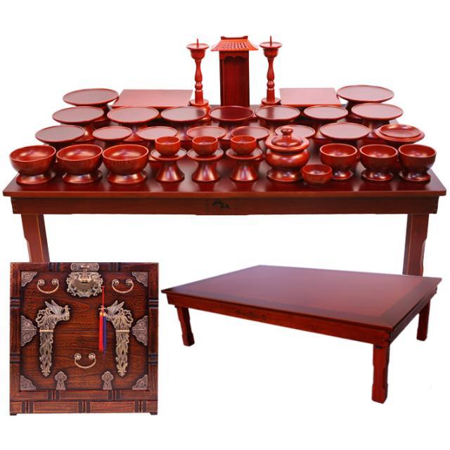 국산명가37p+봉황오동나무제기함+특대교자상