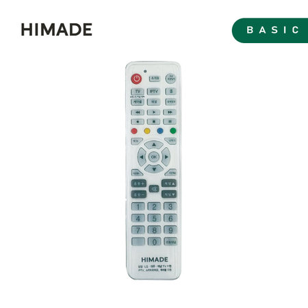 무설정 TV리모콘 HIMRMC-L005 [ 삼성, LG, 대우, 아남TV 사용가능 / TV, IPTV, 케이블, 위성TV 지원 ]