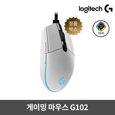 [로지텍정품] 게이밍마우스 G102 [화이트][유선]