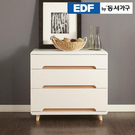 XXXXXX판매종료XXXXXX EDFby동서가구 유로밍 모던 3단서랍장 DFF2971J _오크
