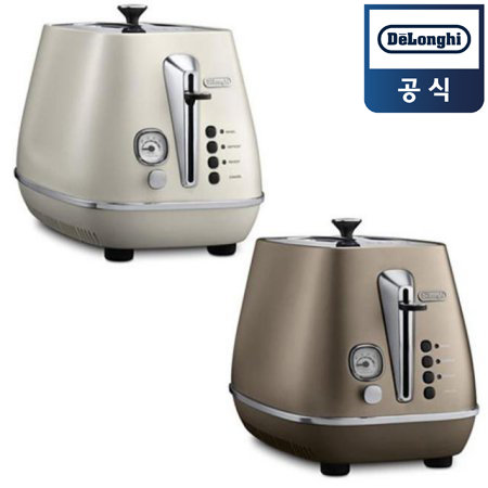 디스틴타 토스터기 CTI2003.BZ (2구, 6단계 굽기조절, 베이글 기능, 브론즈)