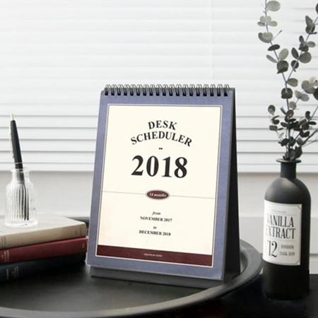 아이코닉 2018 데스크 스케쥴러 [탁상달력/캘린더/양면스케줄러/플래너]