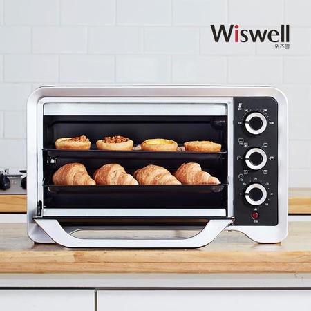 컨벡션오븐 MINI WO1019N [19L / 360도 회전바베큐 / 상하 2중 열선]