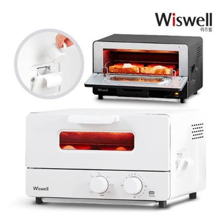 더숨 미니 스팀오븐 토스터기 GL-12S (12L, 화이트)