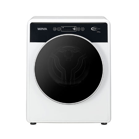 미니 드럼세탁기 WMF03BS5B [3KG/화이트블랙]