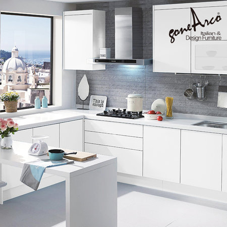 주방시공 싱크대 아모레화이트_1.5m싱크대