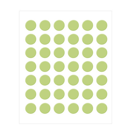 리모컨 스위치 위치표시 다용도 야광 원형스티커 42EA