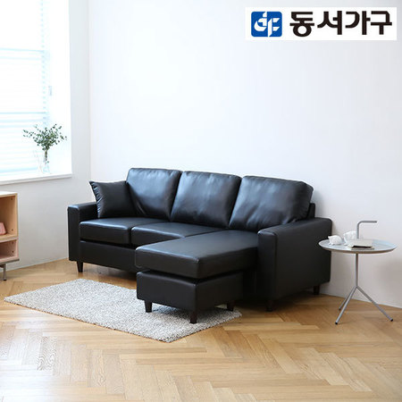  프로방스 3인 카우치형 소파세트 DF907212 _블랙