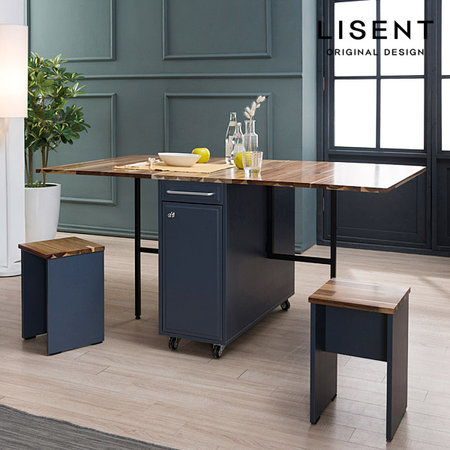 빈즈 접이식테이블(스툴포함)