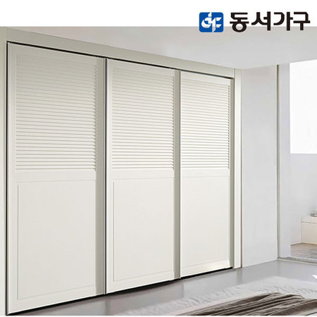  스노우 화이트 슬라이딩 붙박이장 DF906383 _웜베이지