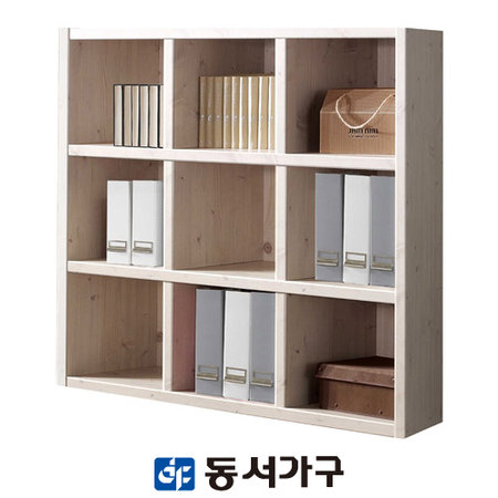  K1200 오픈형 낮은책장 DF901101-1 _브라운