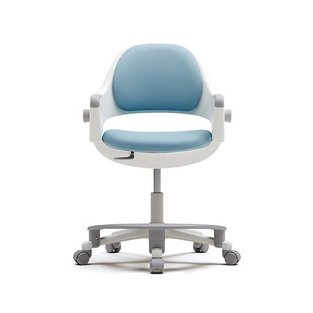 링고 학생의자(발받침 포함) 라벤더블루