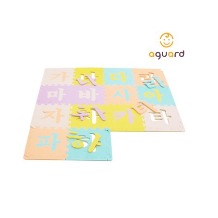 한글 퍼즐매트 14P 놀이방매트 층간소음방지