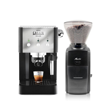 그랜 반자동 커피머신 + 바라짜 마에스트로 세트 SIN040GML