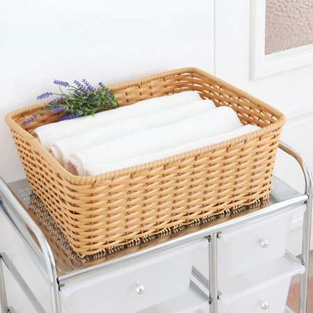 P라탄 사각 바스켓(대)