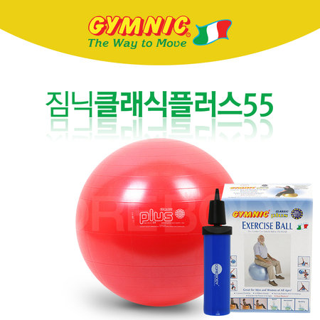 클래식플러스 짐볼 55cm 빨강/운동볼