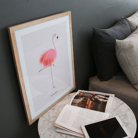 아이엠 액자 테이블 M (플라밍고)