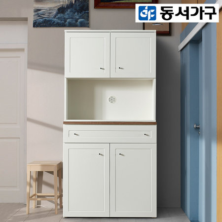  제프 800 상하 서랍장 세트DF910456 _그레이